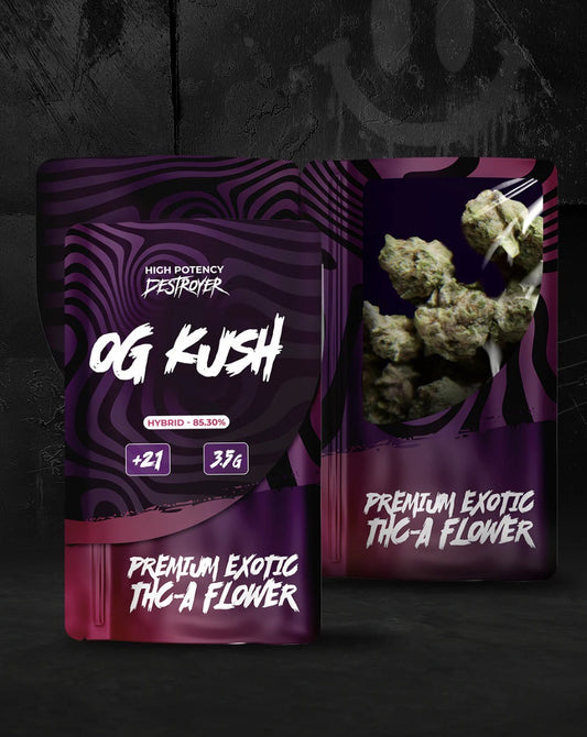 DESTROYER HIGH POTENCY FLOWER 3.5G - HYBRID - OG KUSH