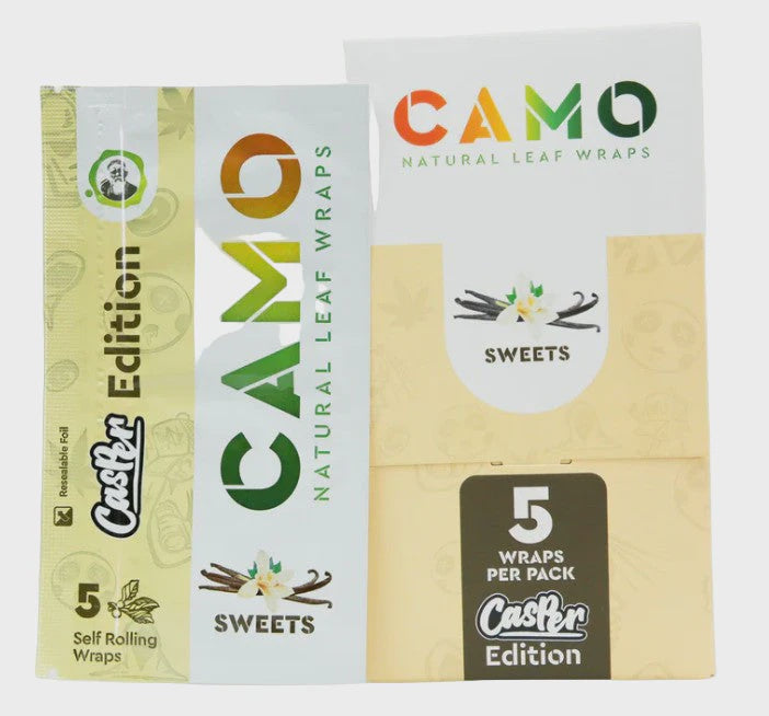 CAMO NATURAL LEAF WRAP 5ct CASPER EDITION SWEETS