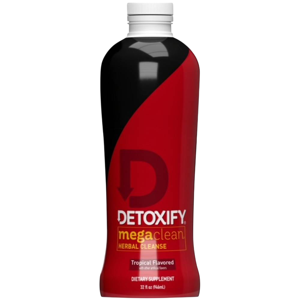 DETOXIFY MEGA CLEAN TROPICAL FLAVORED 32oz (BLACK EDITION)
