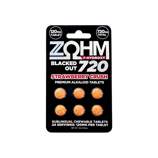BLACKED OUT STAWBERRY CRUSH ZOHM 720MG