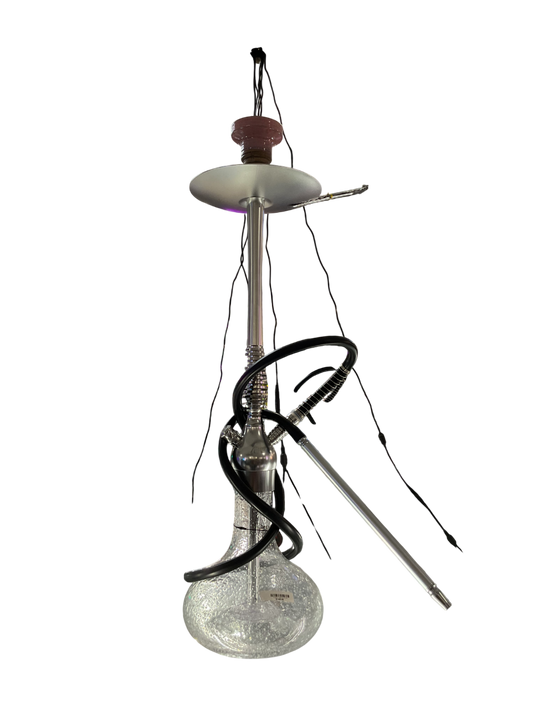 AVALON AMOURI HOOOKAH SILVER