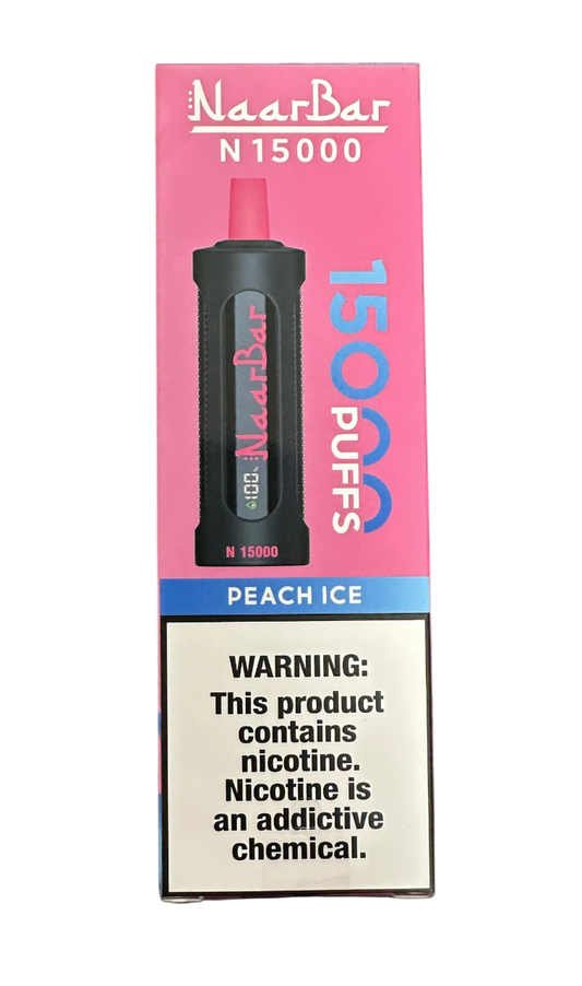 NAAR BAR 15000 PEACH ICE