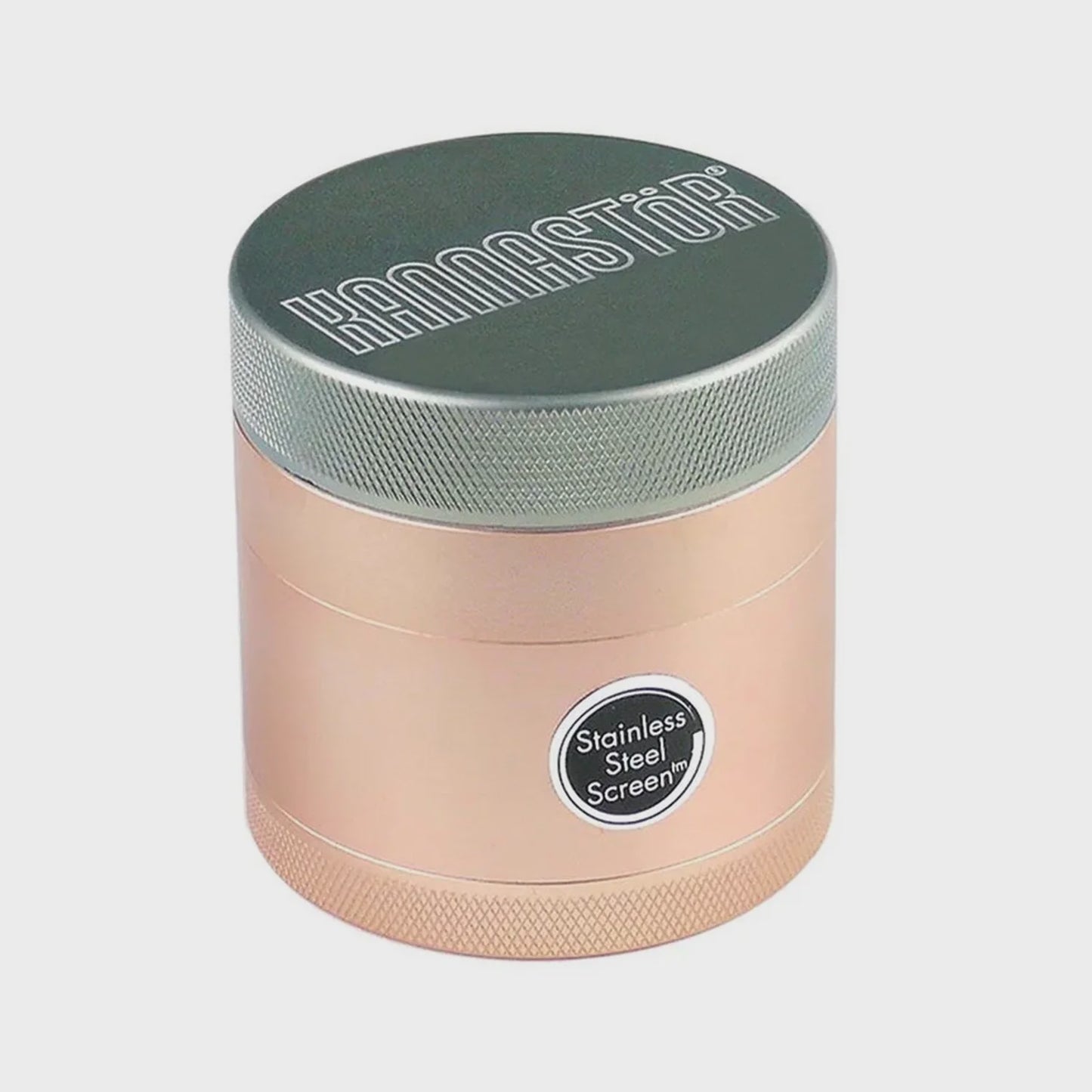 KANNASTOR 4pc SOLID BODY GRINDER 2.2" ROSE GOLD