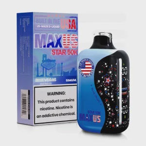 MAXUS STAR 50K BLUE VEGAS - BLUERAZZ ICE