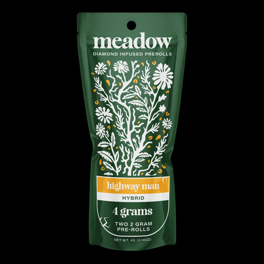 MEADOW DIAMOND INFUSED PRE-ROLLS 4GM HIGHWAY MAN