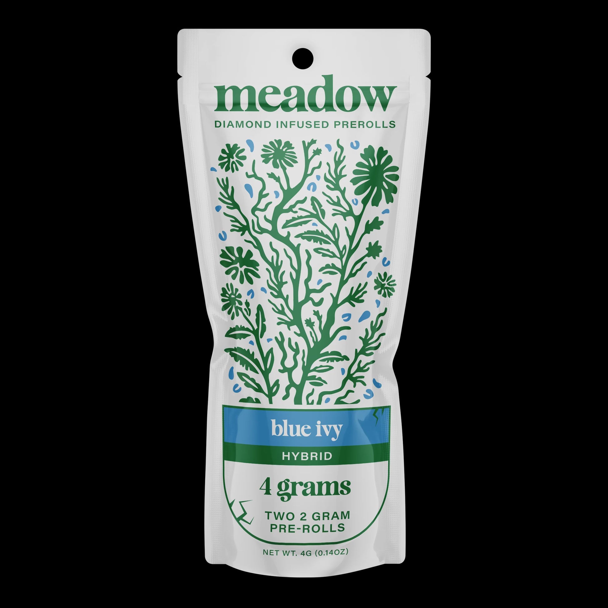 MEADOW EXOTIC PRE-ROLLS 4GM HYBRID BLUE IVY