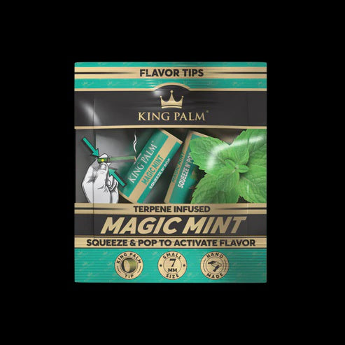 KING PALM MAGIC MINT 2 FLAVOR TIPS