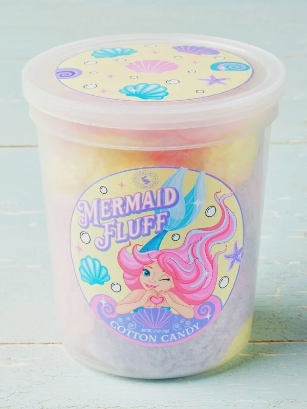 EXOTIC CANDY COTTON CANDY FAIRYTALE 1.75oz. Jar MERMAID FLUFF