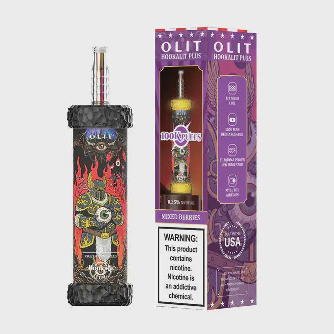 OLIT HOOKALIT PLUS 100K MIXED BERRIES