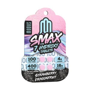Modus 7ohm strawberry dragon fruit 100mg 10ct