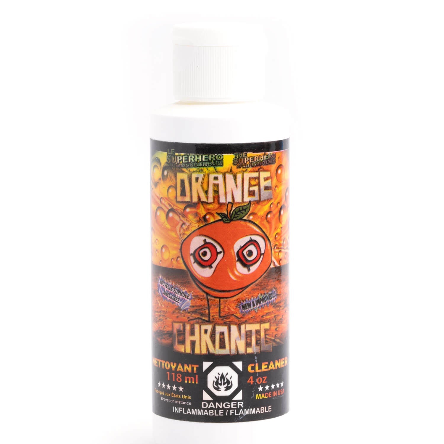 ORANGE CHRONIC GLASS CLEANER