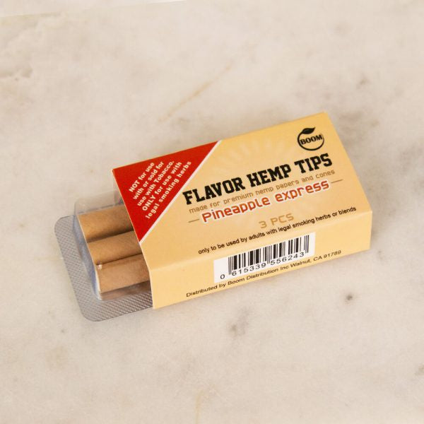 BOOM Flavour Pineapple Express Hemp Tips 3PCS