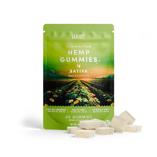 HABIT HEMP GUMMIES SATIVA WATERMELON