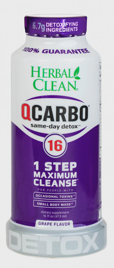 Q CARBO 16 DETOX GRAPE 16oz