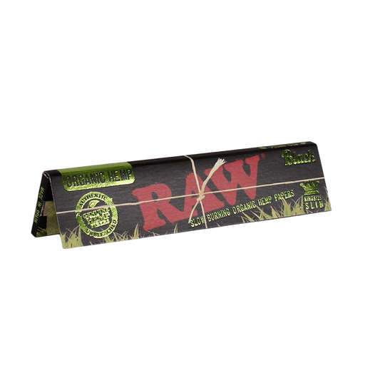 RAW PAPERS KING ORAGANIC HEMP BLACK