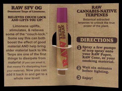 RAW TERP SPRAY SFV OG
