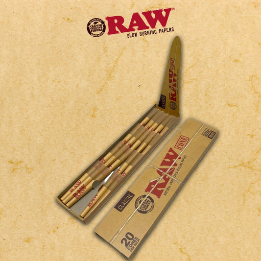 RAW CLASSIC CONES  SINGLE SIZE 2OPCK