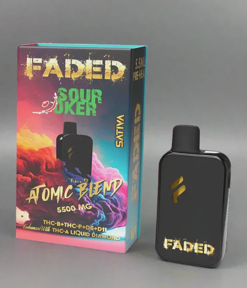 FADED SATIVA ATOMIC BLEND SOUR JOKER 5.5ml