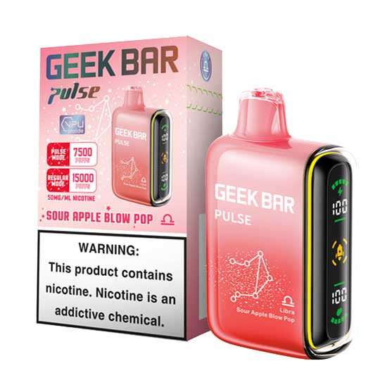 GEEK BAR PULSE SOUR APPLE B-BURST