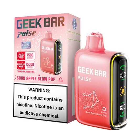 GEEK BAR PULSE SOUR APPLE B-BURST