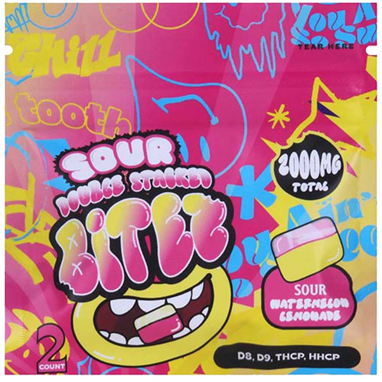 BITEZ SOUR WATER WATERMELON