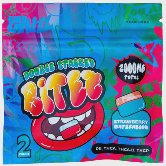 DOUBLE STACKE  BITEZ GUMMIES 2 COUNT