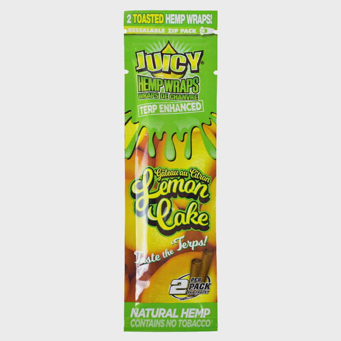 JUICY HEMP WRAPS LEMON CAKE