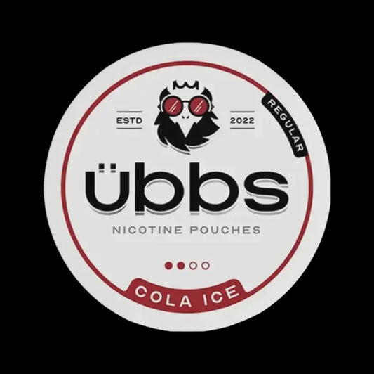 UBBS Nicotine Pouches 5 pack 6MG | COLA ICE