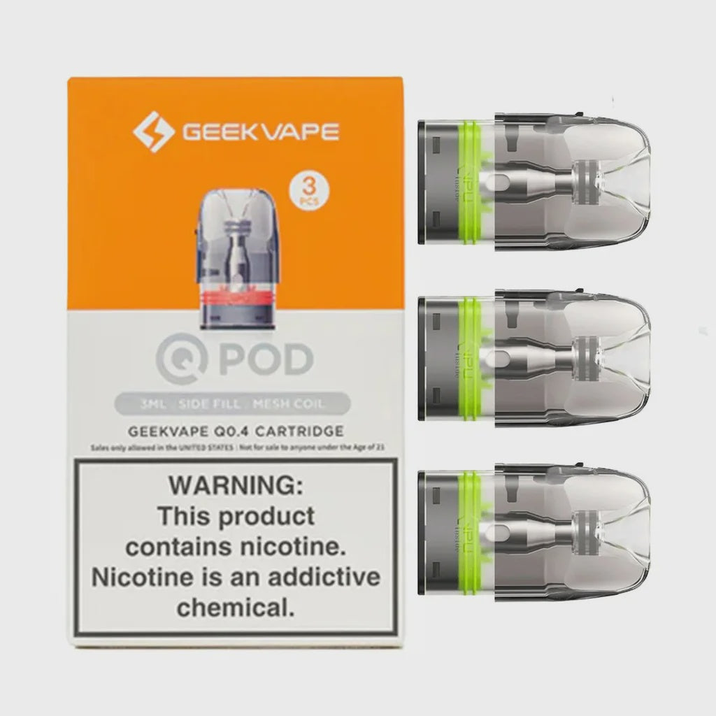 Q Cartridges - 0.4Ω (3ML)