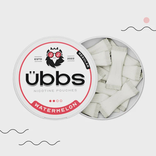 UBBS Nicotine Pouches 5 pack 6MG | WATERMELON