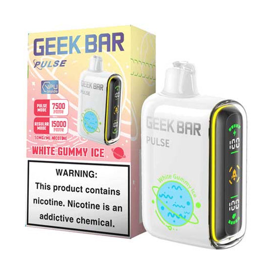 GEEK BAR PULSE WHITE GUMMY ICE
