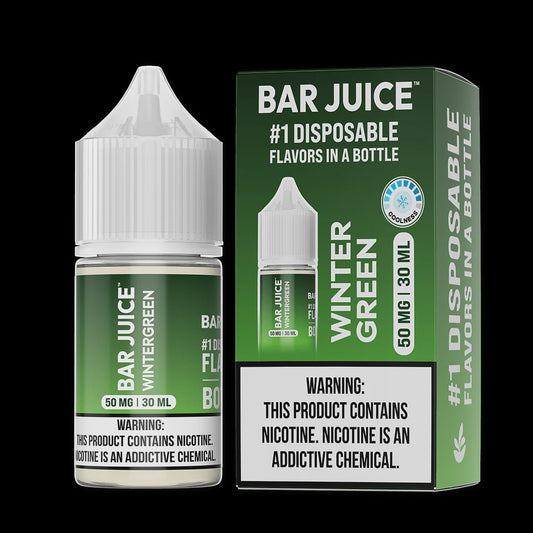 BAR JUICE ELIQUID 30ml 50mg WINTERGREEN
