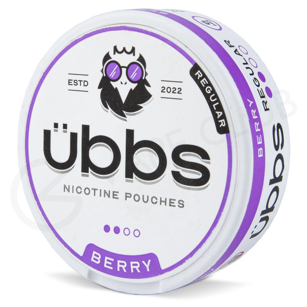 UBBS Nicotine Pouches 5 pack 6MG | BERRY