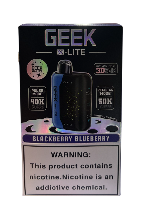 GEEK BAR X LITE 50000 BLACKBERRY BLUEBERRY