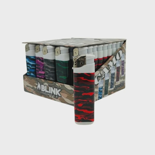 BLINK ELECTRONIC LIGHTER 50ct CAMO