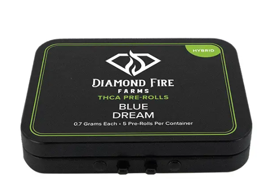DIAMOND FIRE PRE ROLL HYBRID BLUE DREAM