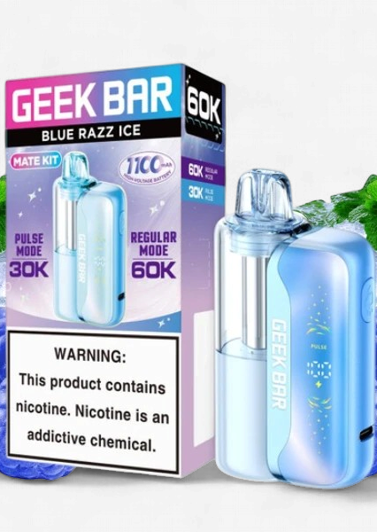 GEEK BAR REFILLABLE MAKE IT 60K BLUE RAZZ ICE