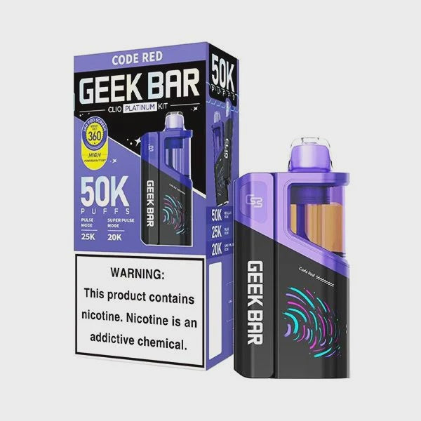 GEEK BAR 50K PLATINUM KIT CODE RED
