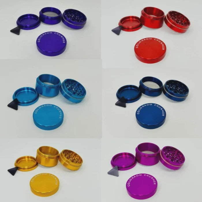 GRINDER COLORADO CRUSHER 56mm 4PT Xtra-Storage Tall PURPLE