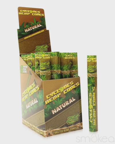 Cyclones Natural Hemp Cones