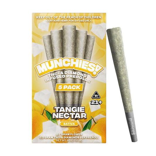 MUNCHIES 5PK THCA PRE ROLLS 10CT-Tangie Nectar (Sativa)