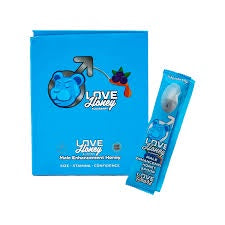 LOVE HONEY MALE 12/Pk BLUEBERRY