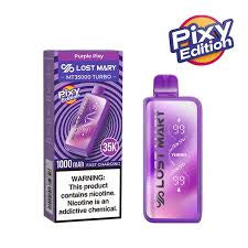 LOST MARY MT35000 DISPOSABLE VAPE 5 COUNT | PURPLE PIXY
