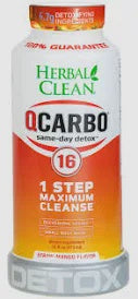 Q CARBO 16 DETOX STRAW-MANGO FLAVOUR 16oz