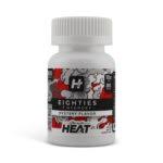 STRAIGHT HEAT EIGHTIES 7OH 80mg Tab 10/Jar SOUR STRAWBERRY