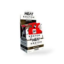 STRAIGHT HEAT KRATOM EXTRACTS TABS 3CT/PK 200MG/TAB 10PK/BOX | NATURAL