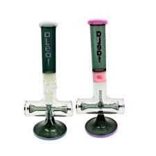 ALEAF THE SHORTIE 12.2" WATERPIPE W/INLINE PERC AL2078 BLUE