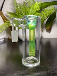 SENSE GLASS ASH CATCHER 14mmMALE 90° M.GREEN/LKK.GREEN