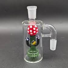 ASH CATCHER 90' 14F/14M SWIRL MUSHROOMS SHOWERHEAD PERC