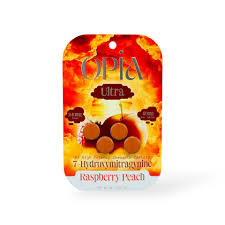 OPIA Ultra 7OH 60 mg TABS 4/pk RASPBERRY PEACH